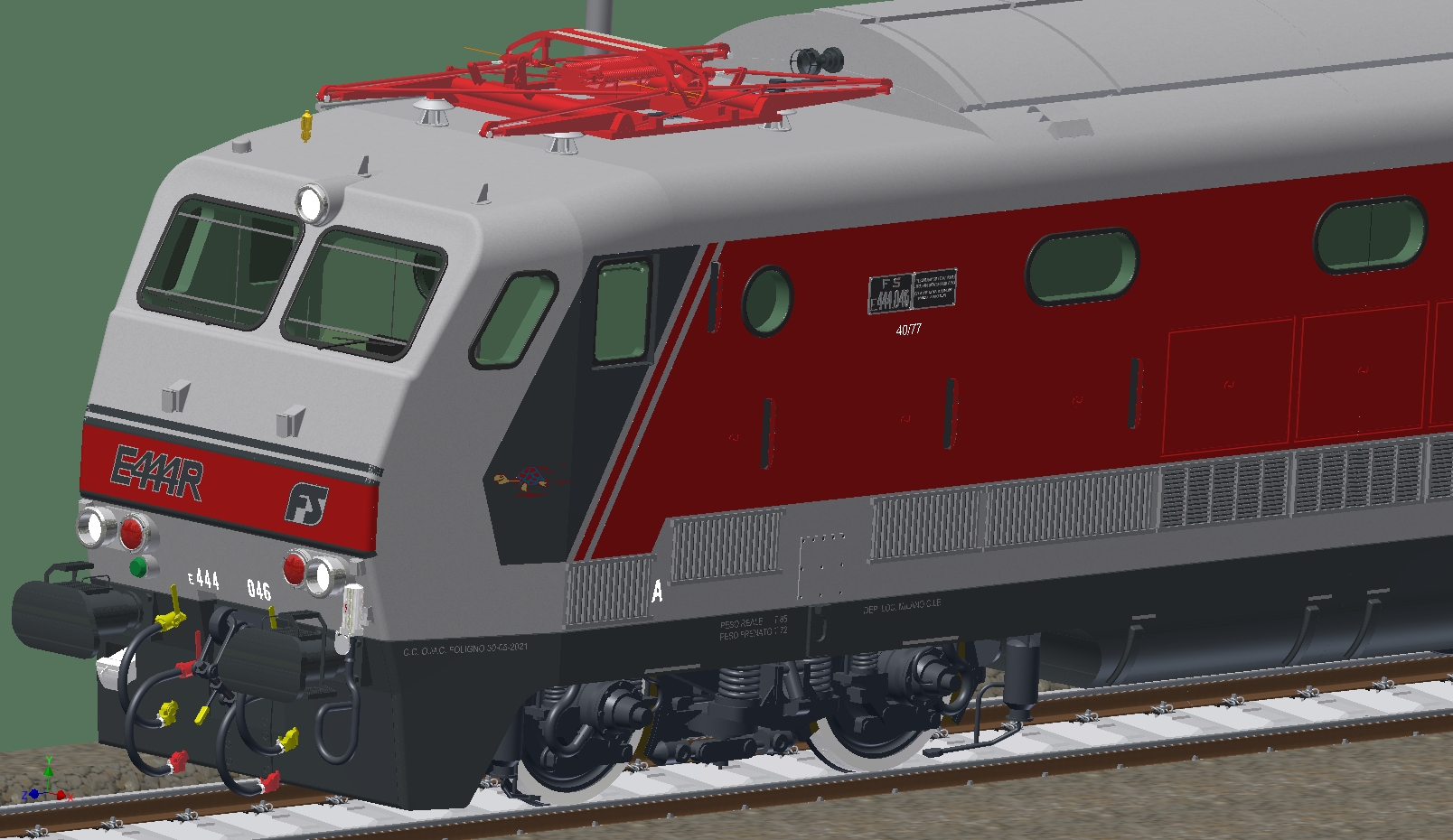 FS E444R铁路机车