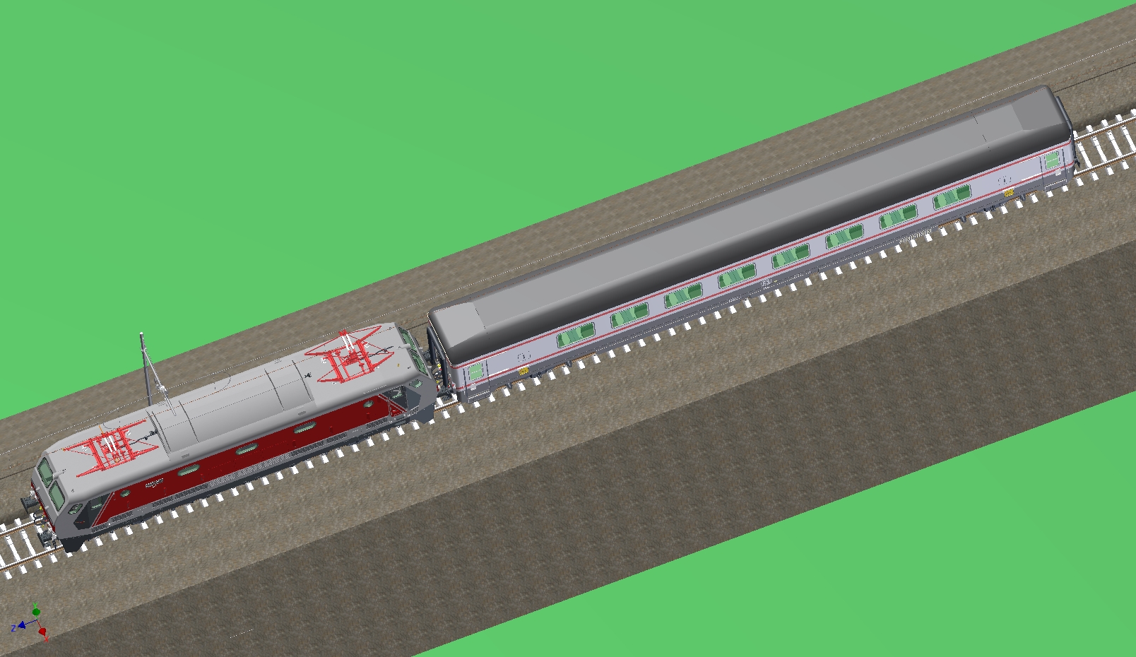 FS E444R铁路机车