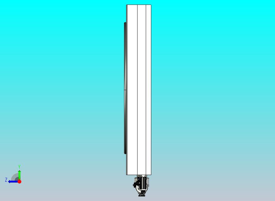 600x400无密封垫多点真空工作台三维模型