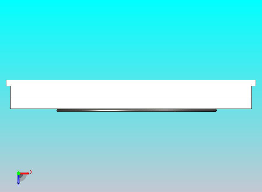 600x400无密封垫多点真空工作台三维模型