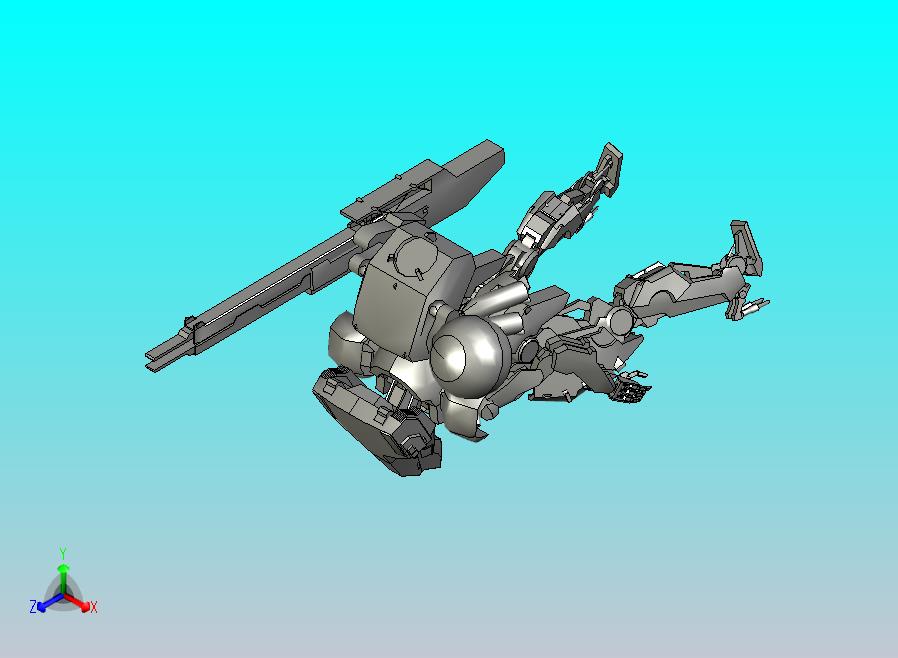 MGSV 撒海尔人模型