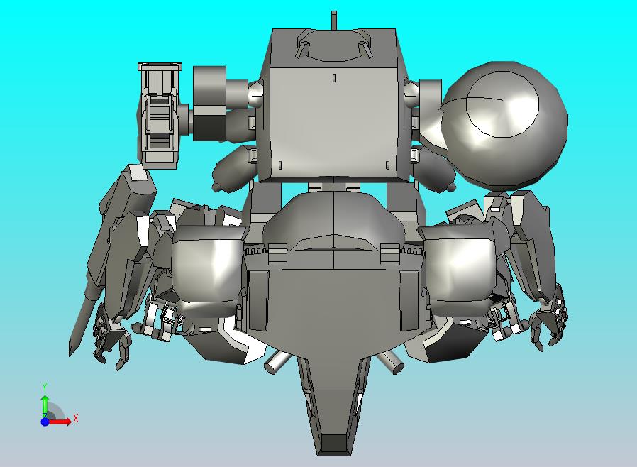 MGSV 撒海尔人模型