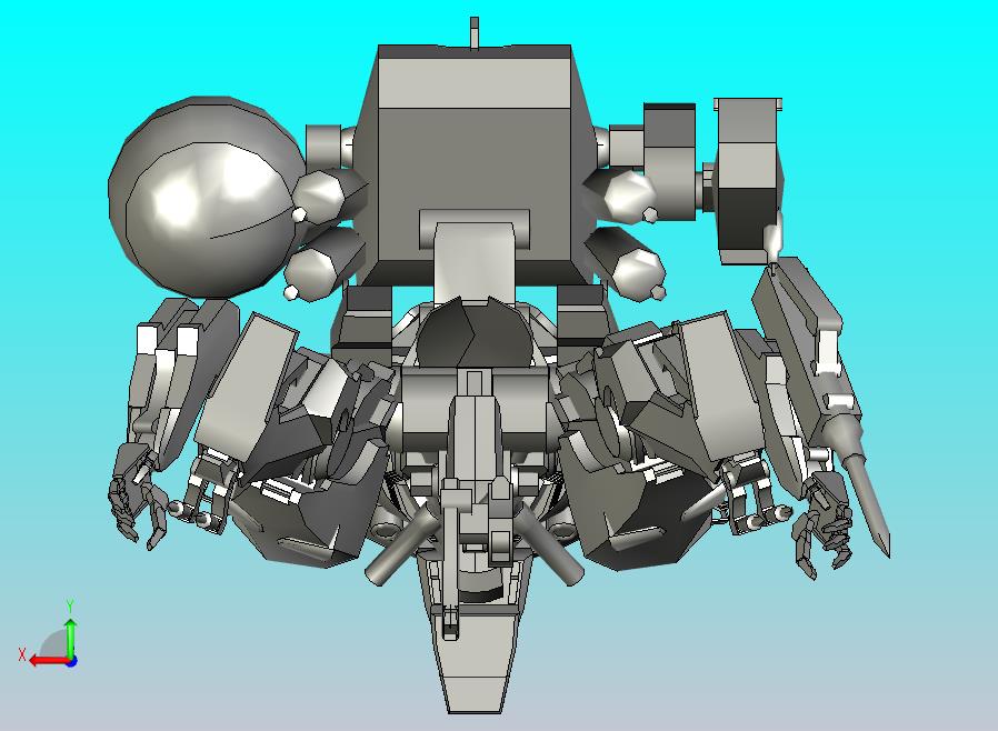 MGSV 撒海尔人模型