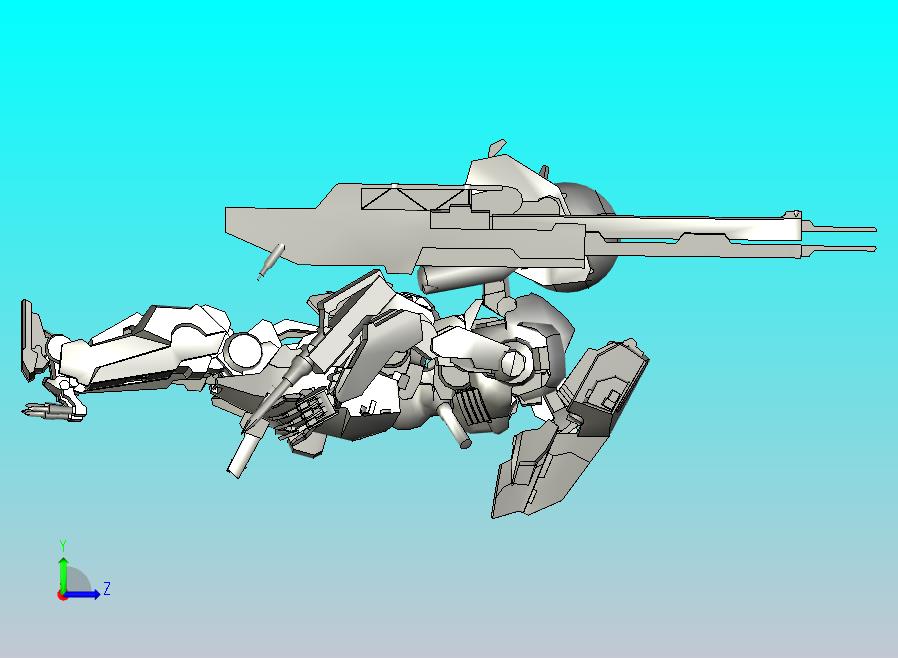 MGSV 撒海尔人模型