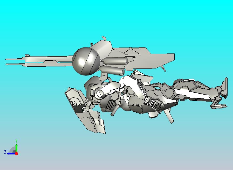 MGSV 撒海尔人模型