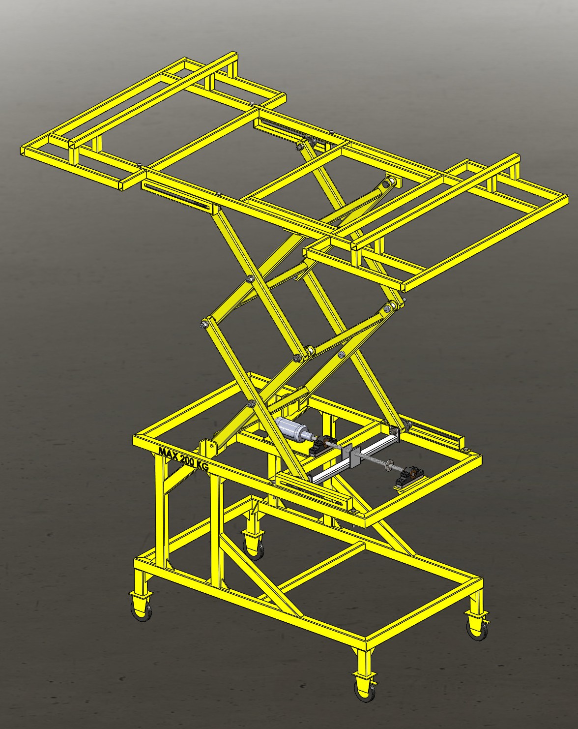 剪叉式升降机格