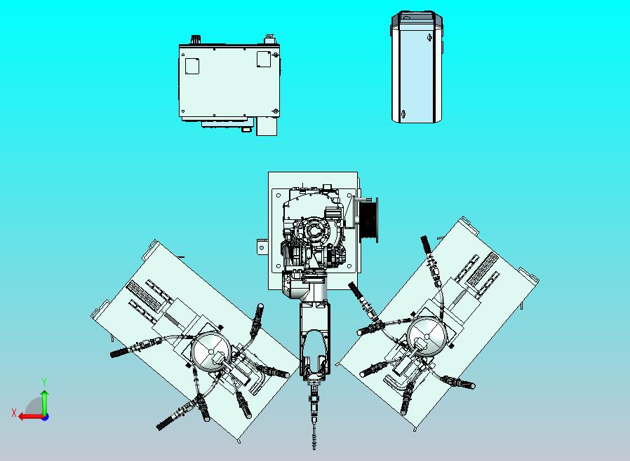 罐体自动焊接工装1序