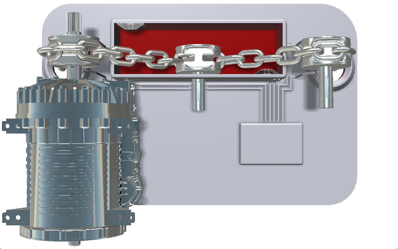 链条磨损指示器