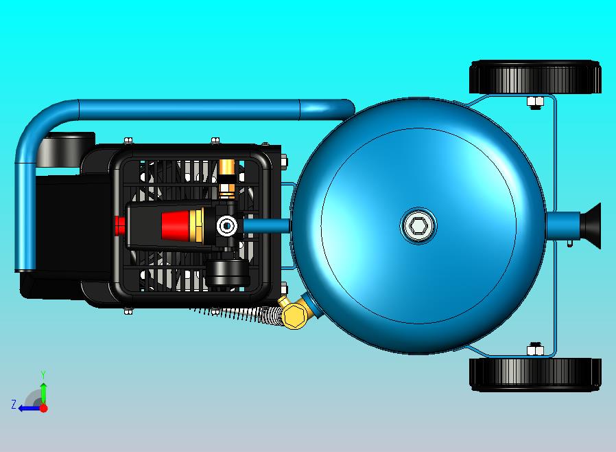 老板机空气压缩机总装