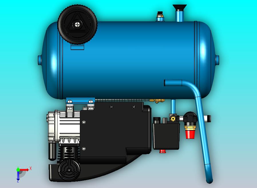 老板机空气压缩机总装