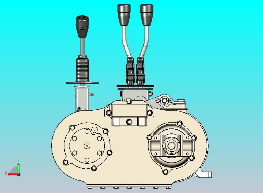 速度传输箱带换档器