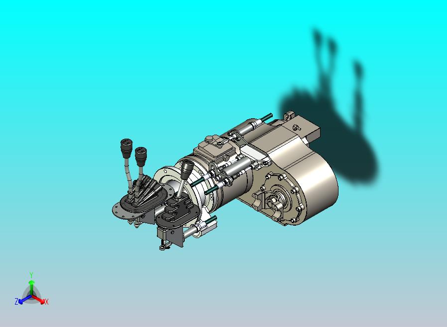 速度传输箱带换档器