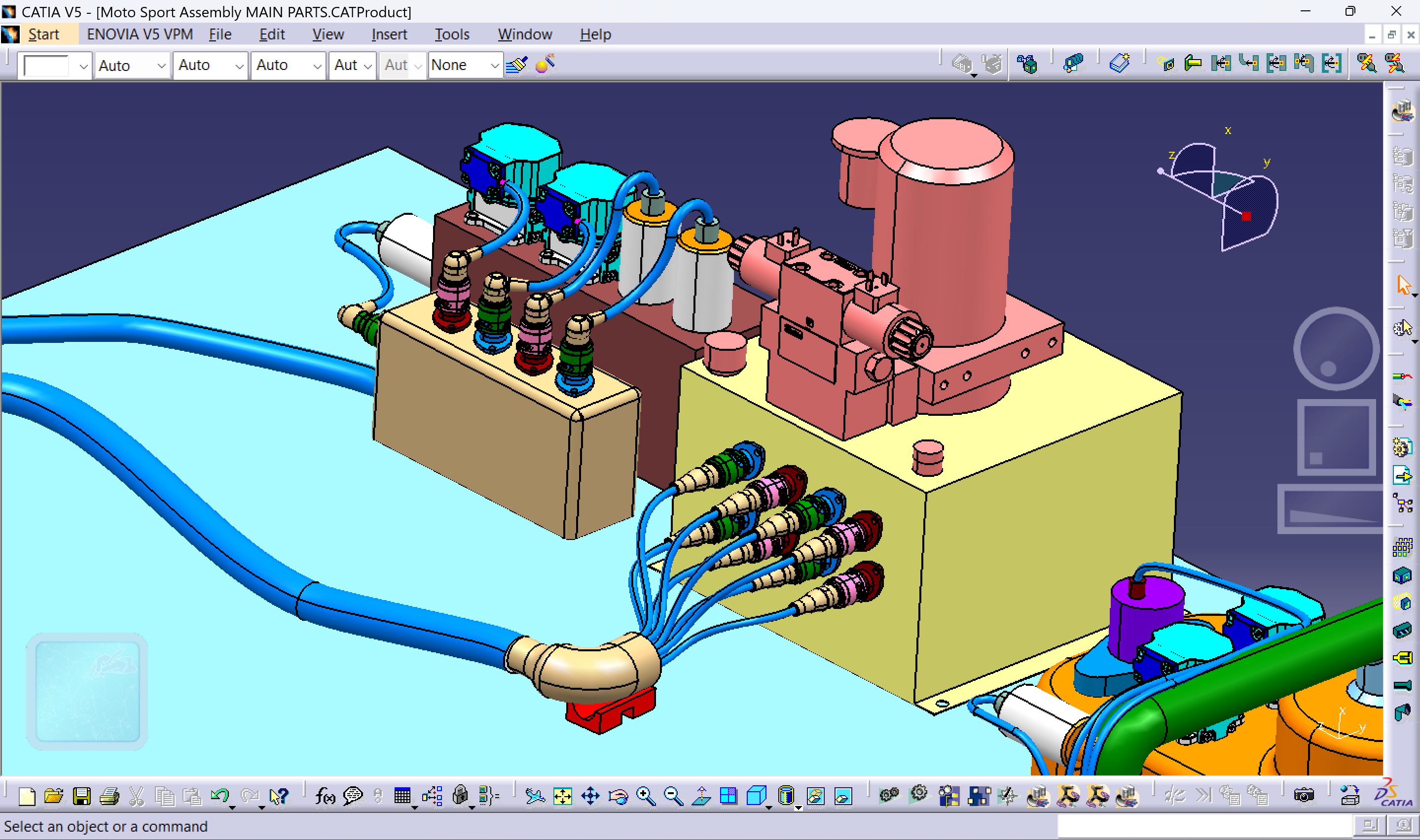 基于CATIA V5的赛车线束设计