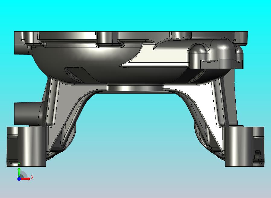 液压离合器外壳