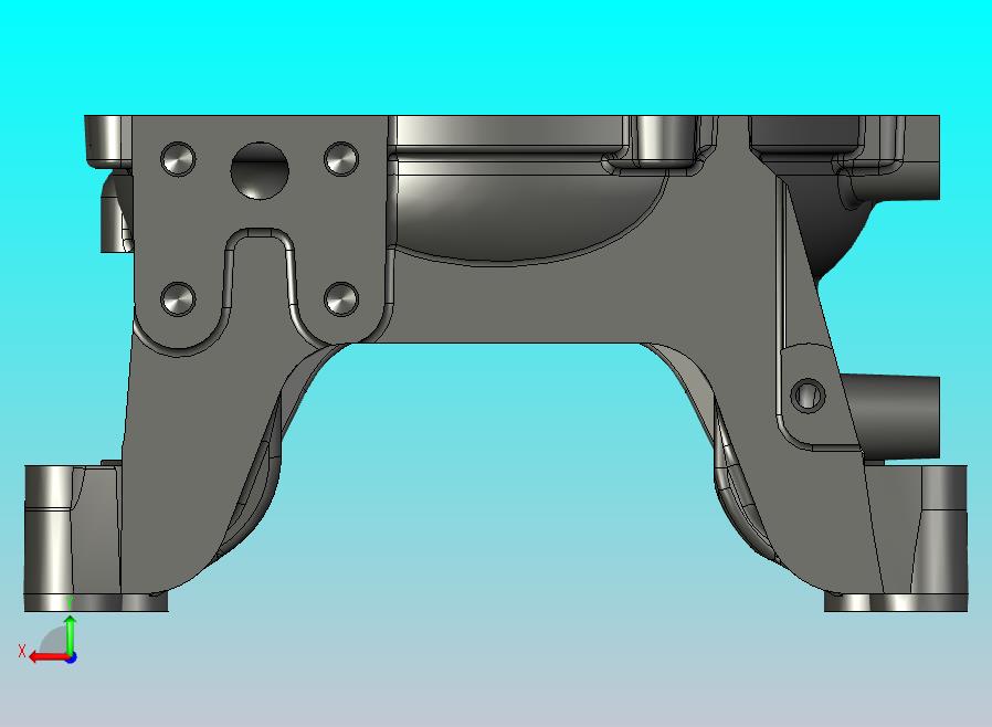液压离合器外壳