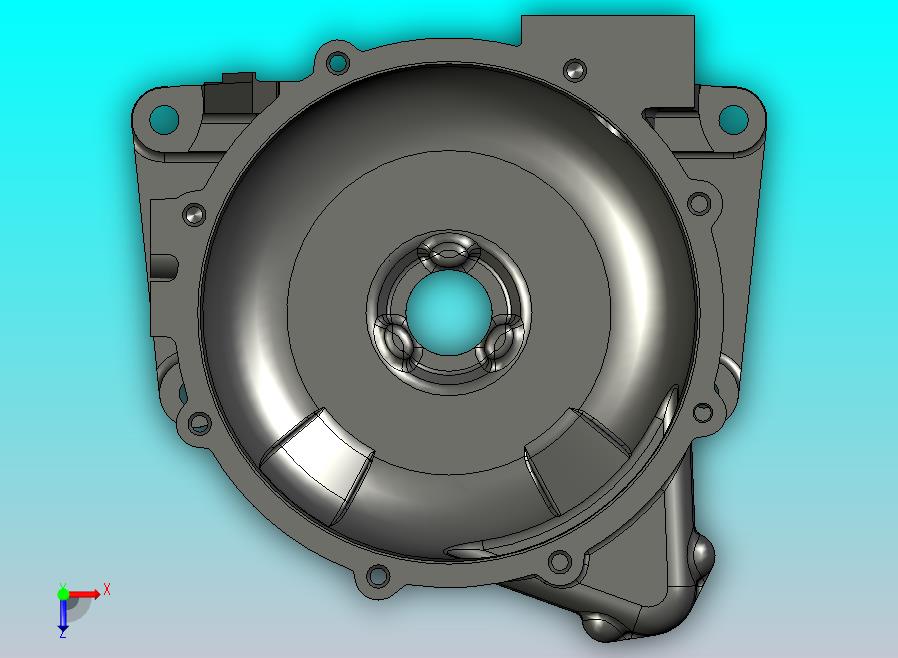 液压离合器外壳