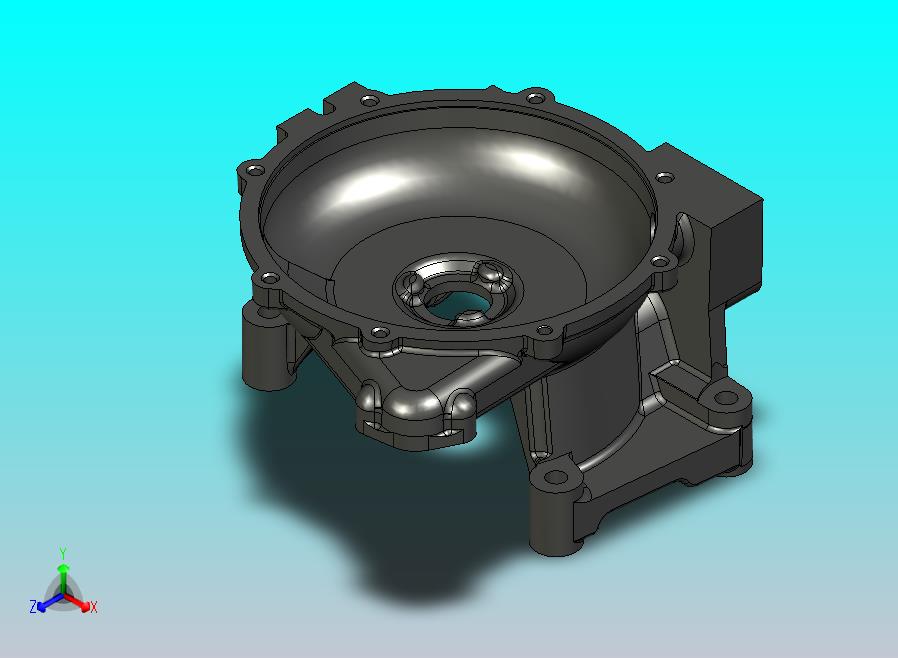 液压离合器外壳