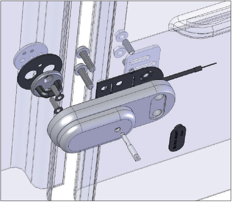 BLOCK SHAFT 门锁双