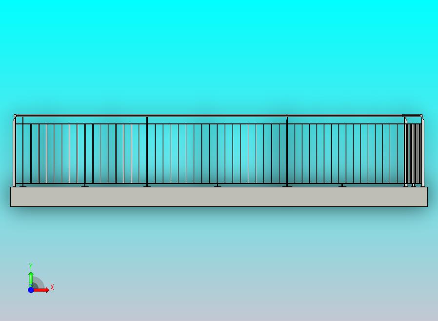 光面不锈钢阳台