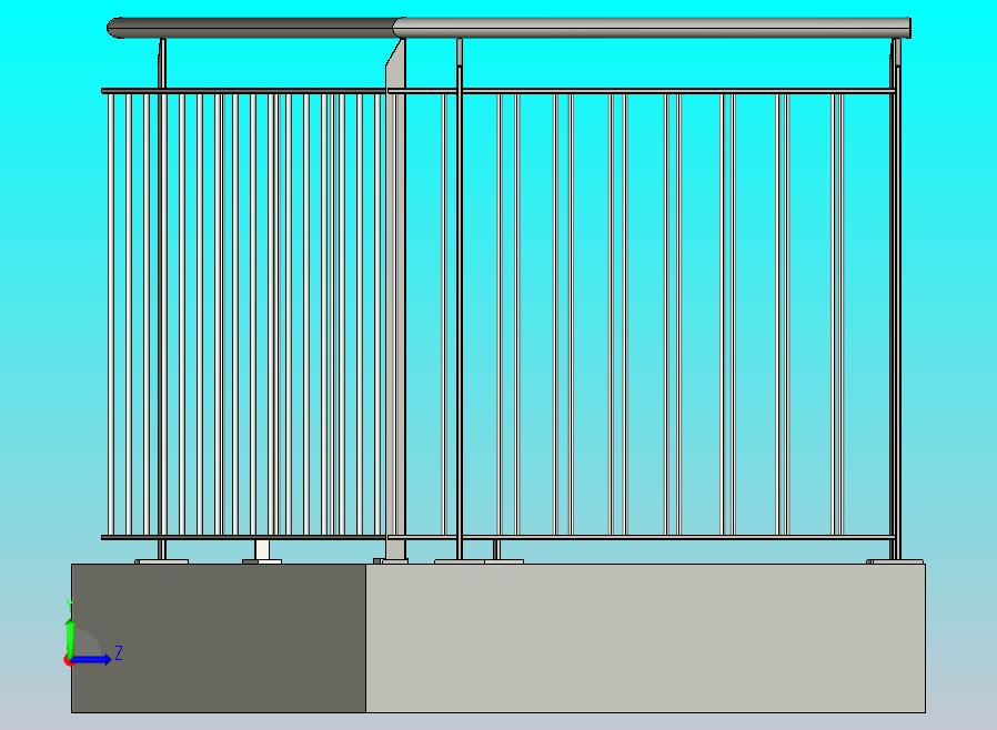光面不锈钢阳台