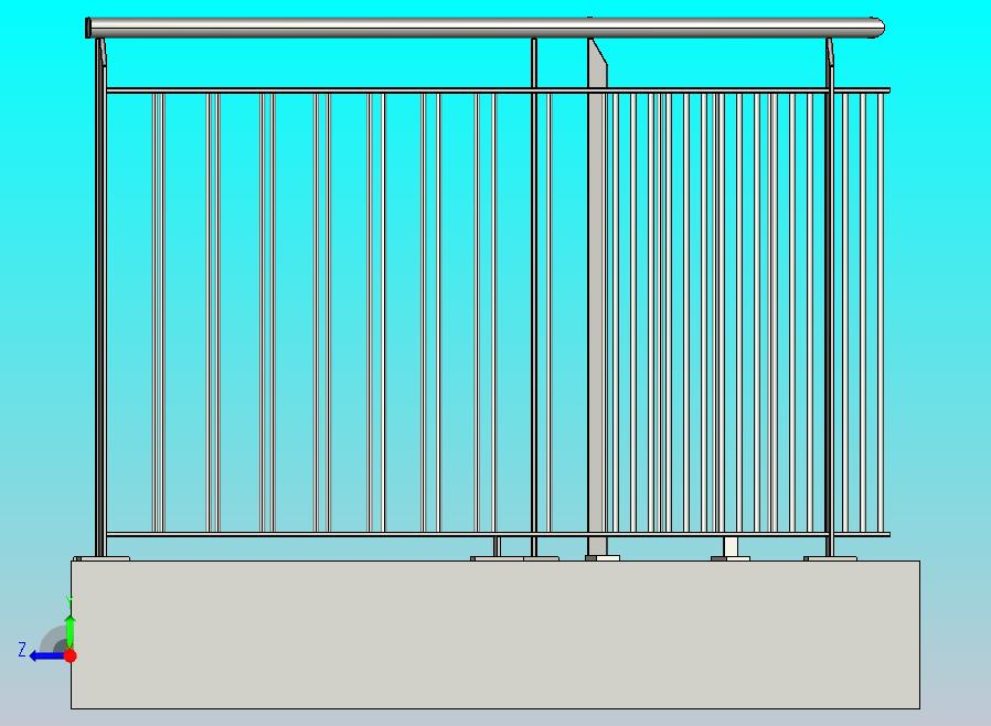 光面不锈钢阳台