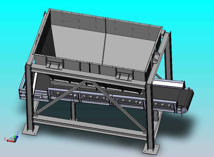 漏斗式输送机给料机