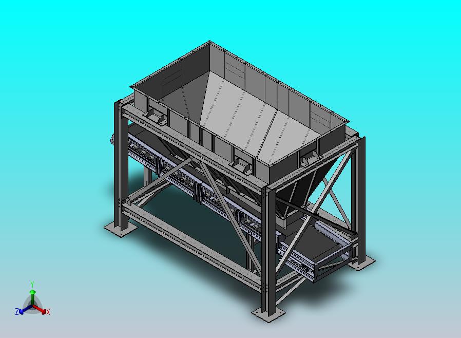 漏斗式输送机给料机