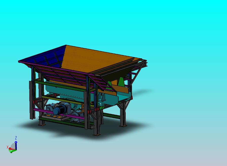 震动给料机及料斗