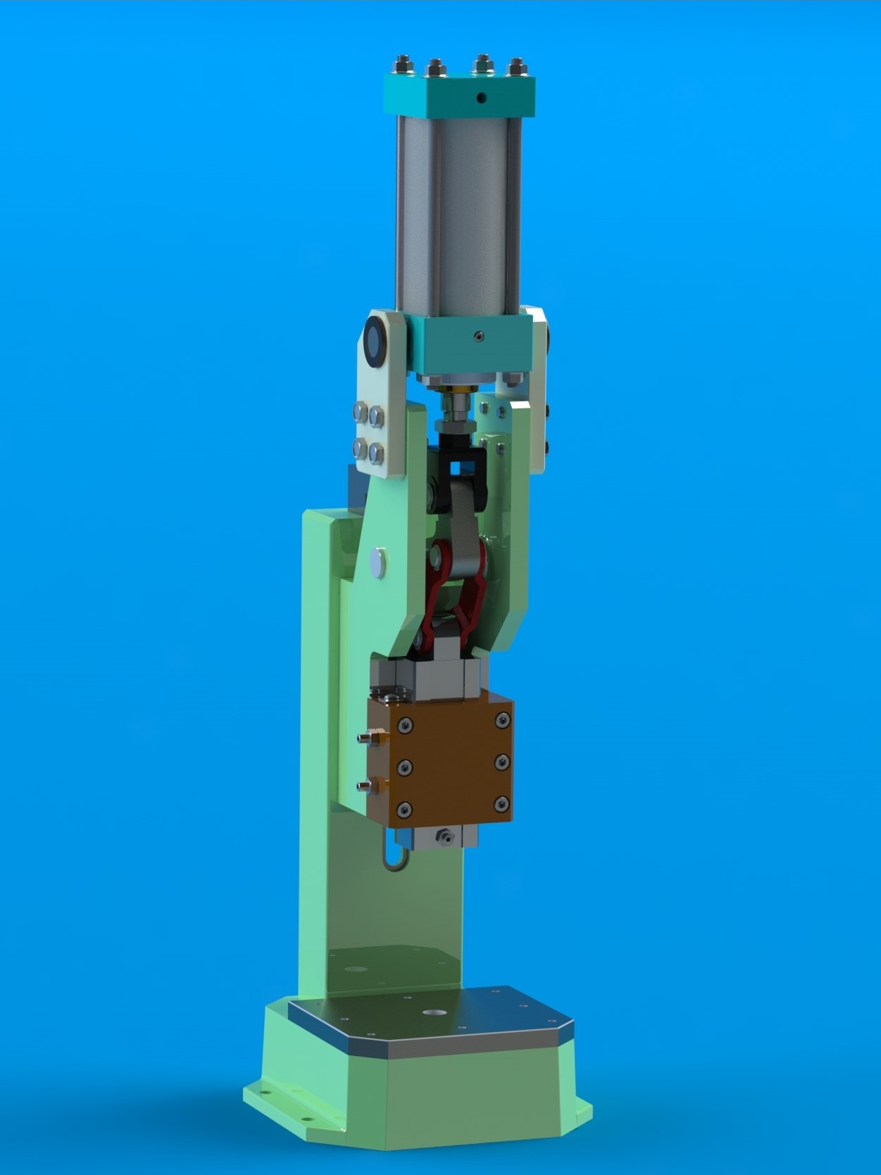 气动肘杆压力机