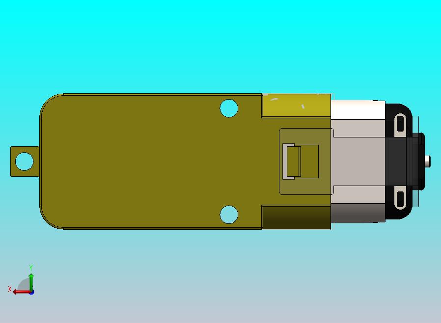 直流减速电机-单轴