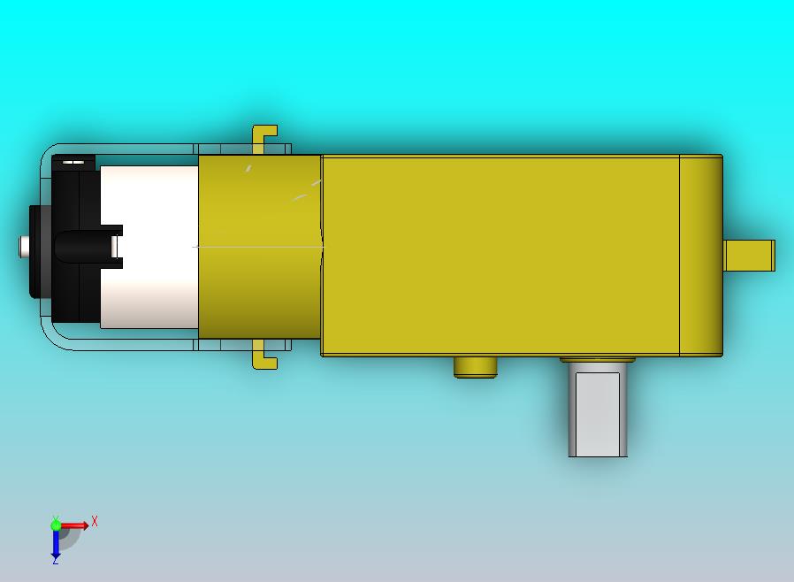 直流减速电机-单轴