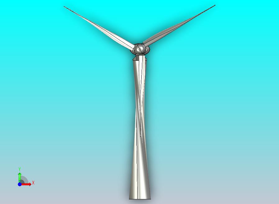 风力发电机模型