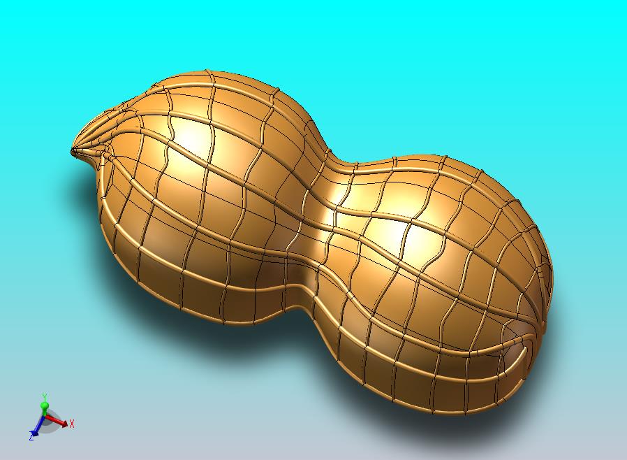 花生（威力曲面）