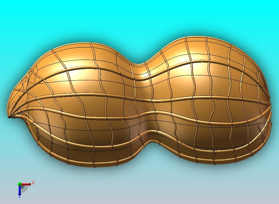 花生（威力曲面）