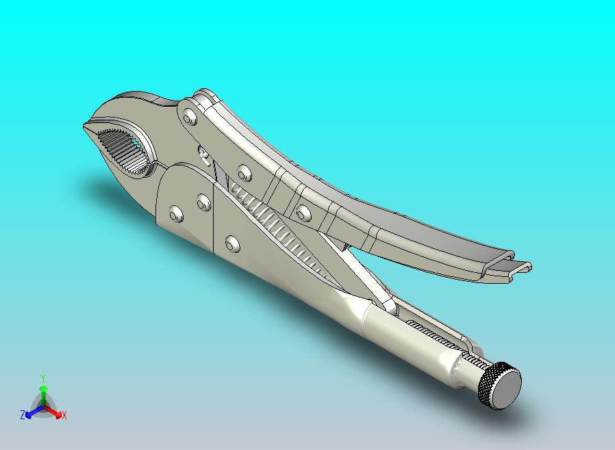 圆口莫氏锁紧钳