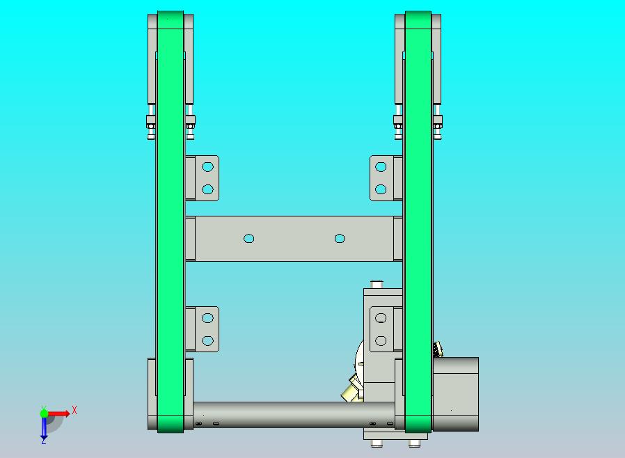 气动式双列同步带输送机ZPQD300400L60