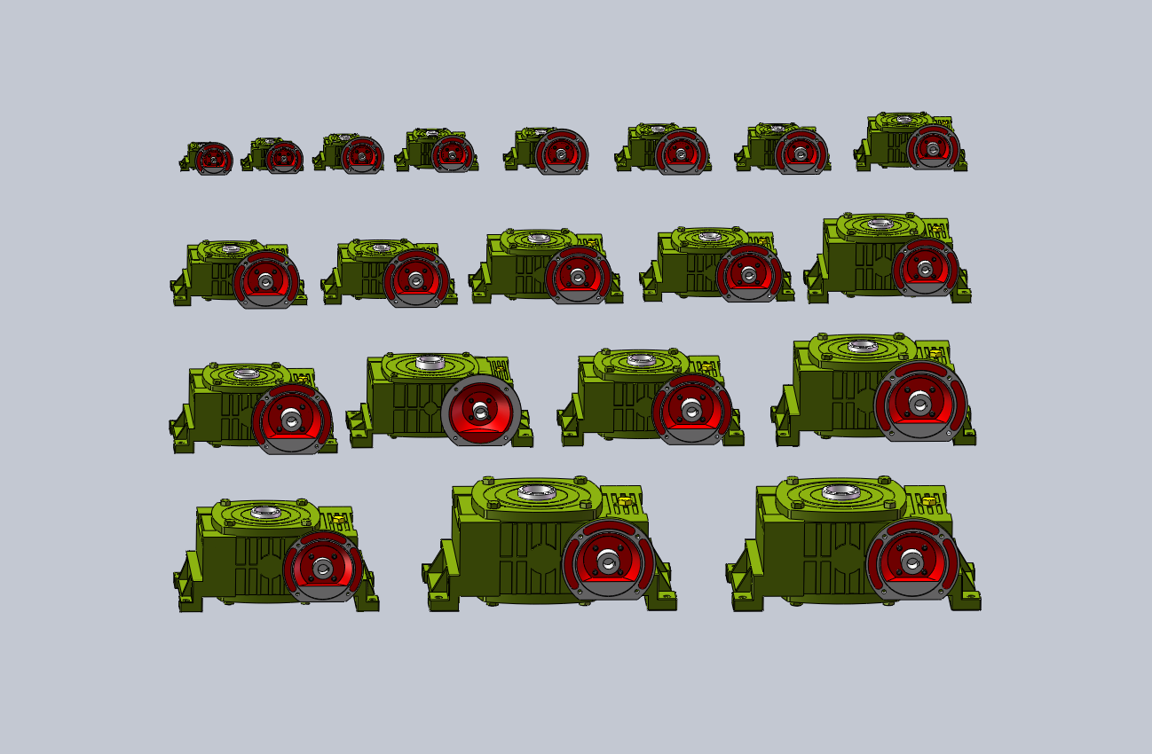 20款WPWDKO型蜗轮蜗杆减速机 