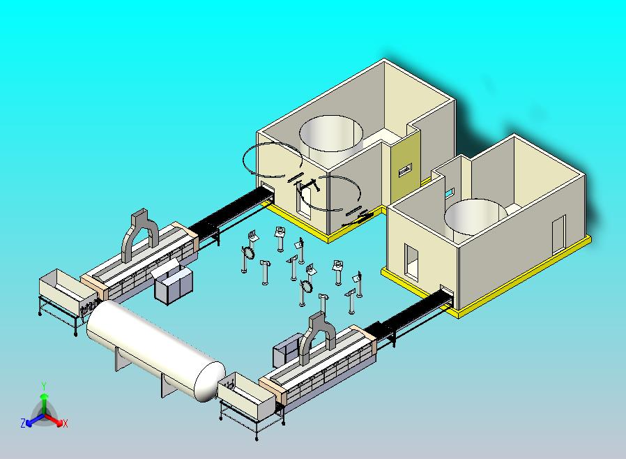 化工原料处理厂