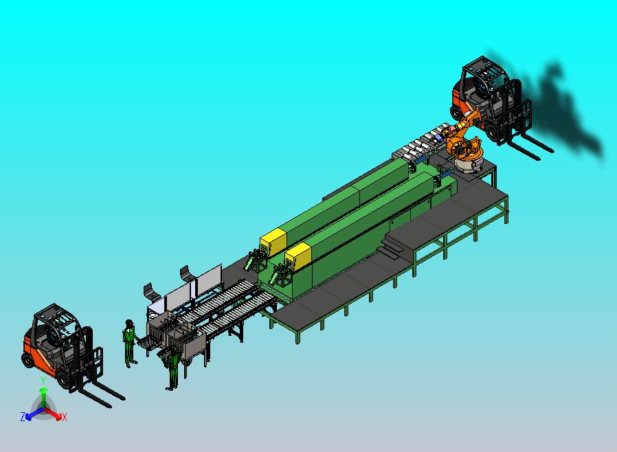 大型工件装卸系统