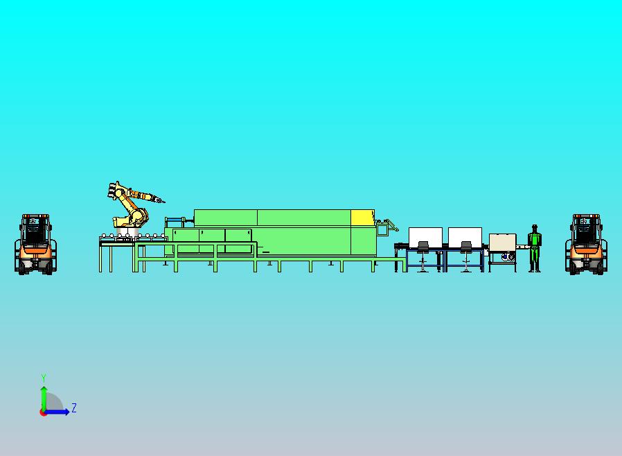 大型工件装卸系统