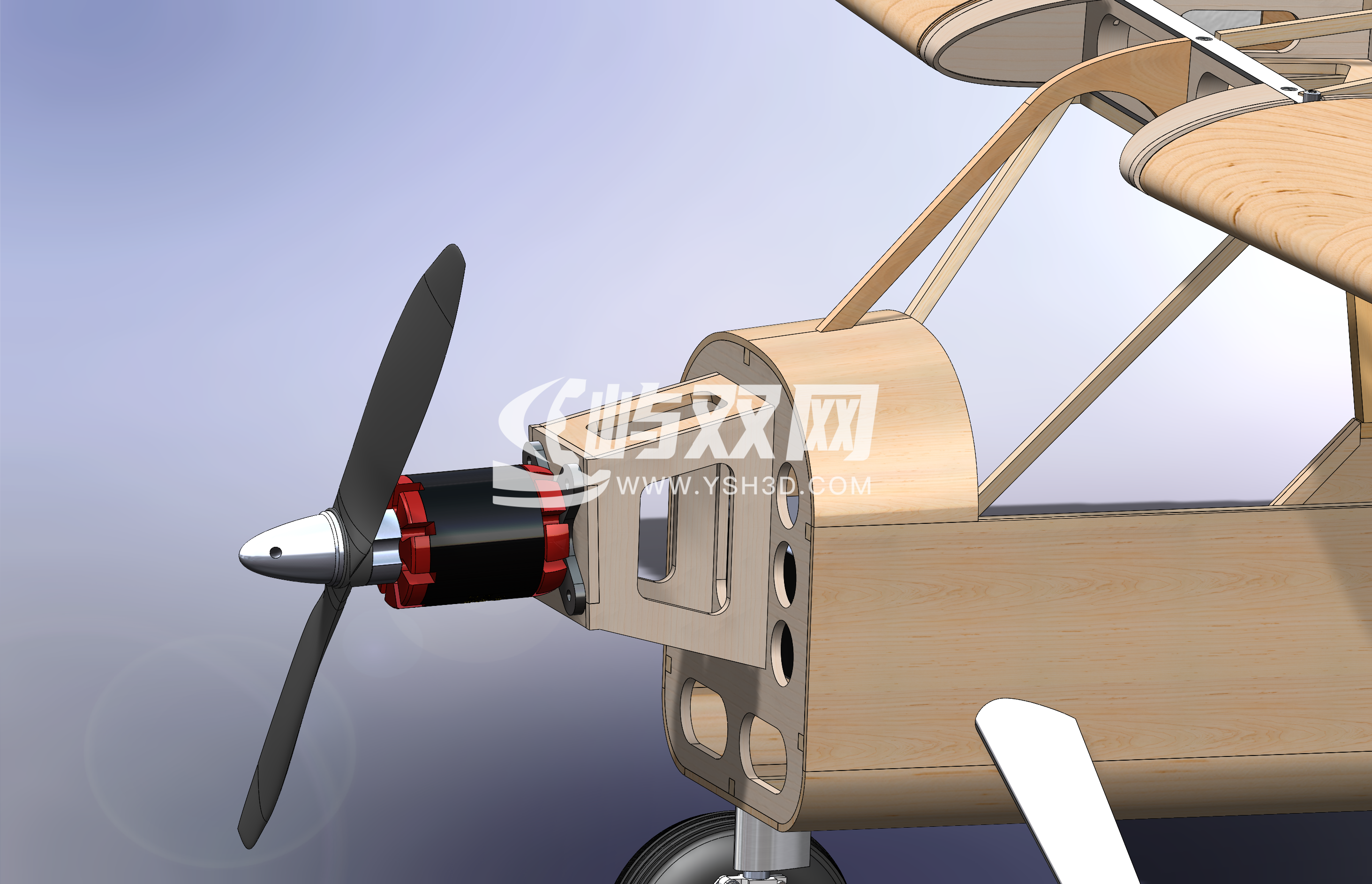 波音YL-15侦察机航模结构