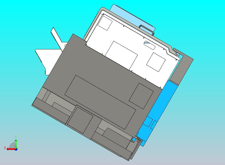 DNS多功能机床MX1600ST三维模型