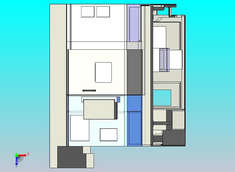 DNS多功能机床MX1600ST三维模型