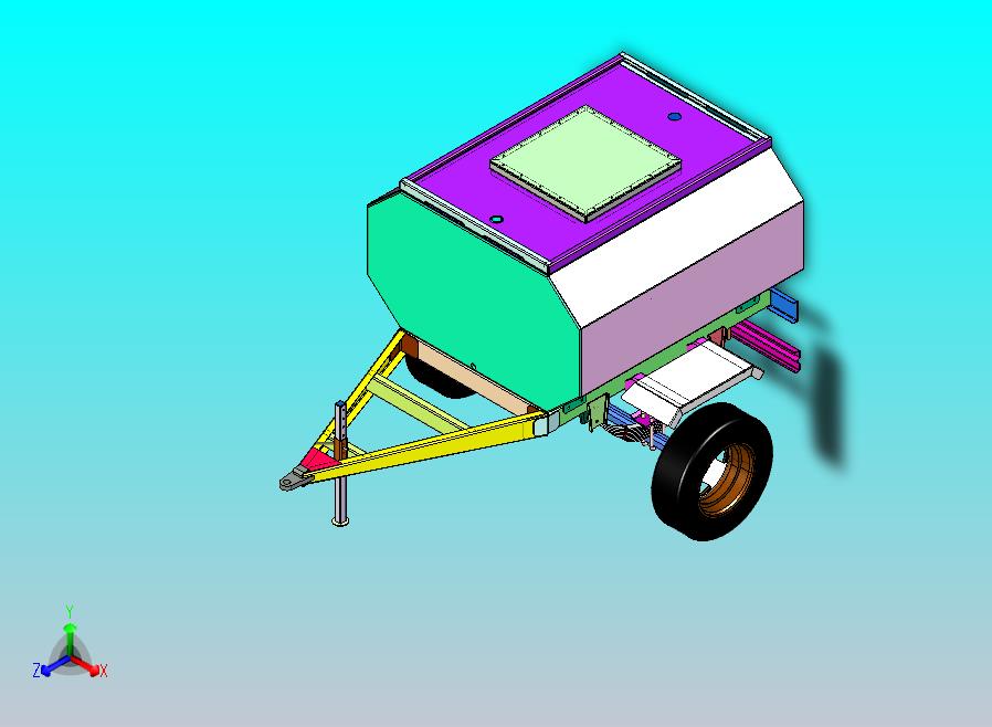 1500升汽油运输罐。