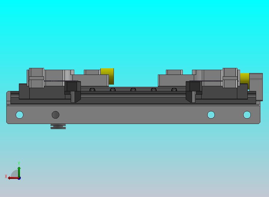 使用气动手指的夹爪机构