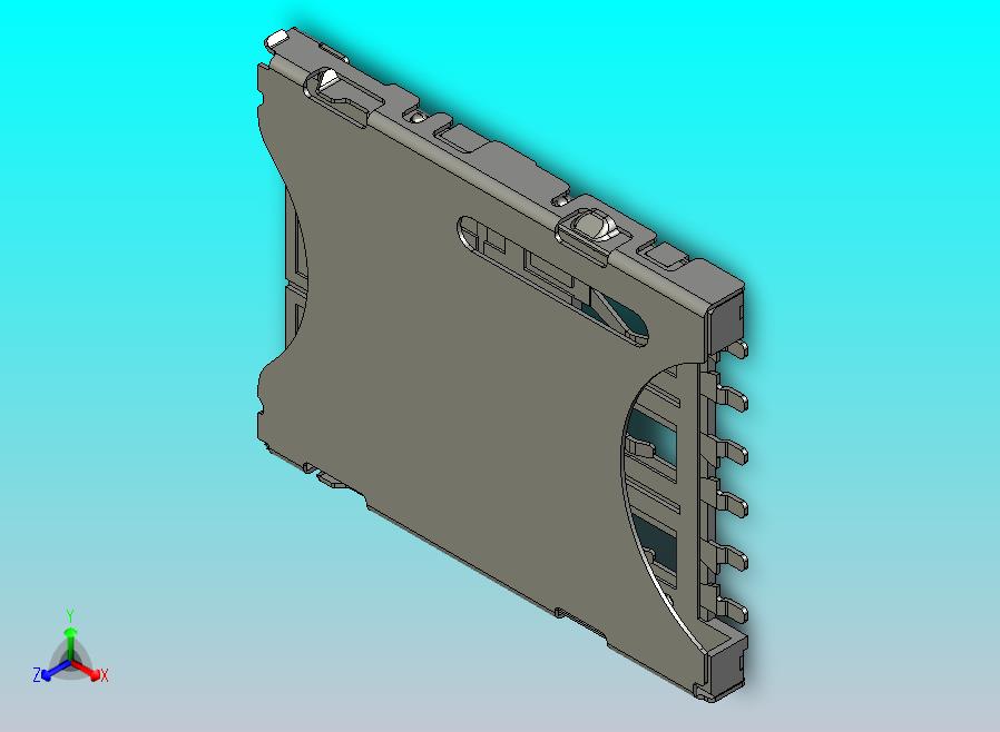 Lora的nano-sim连接器，物联网的4FF sim插座