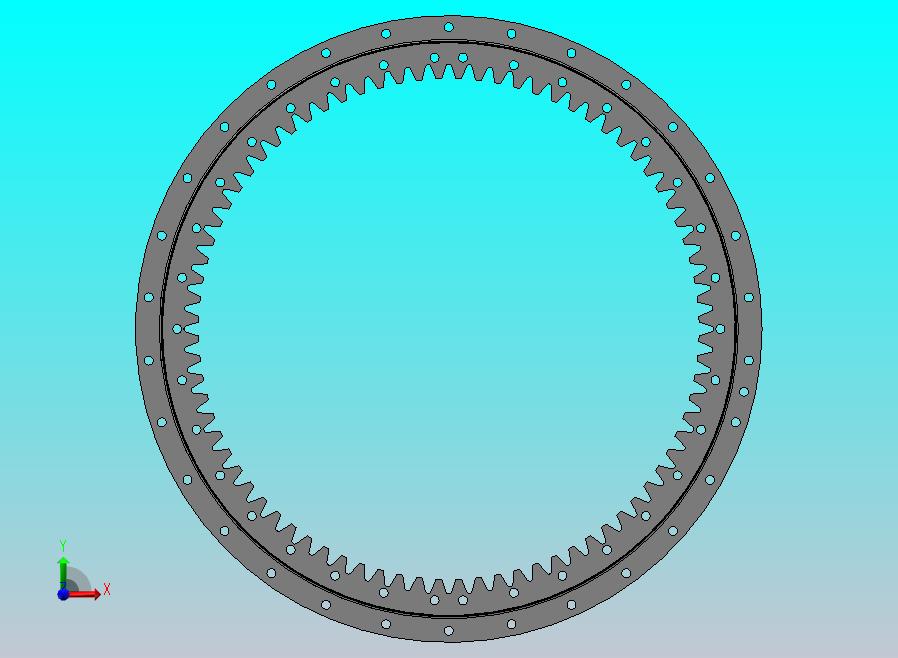 C50R-5吨履带车内齿式回转支承