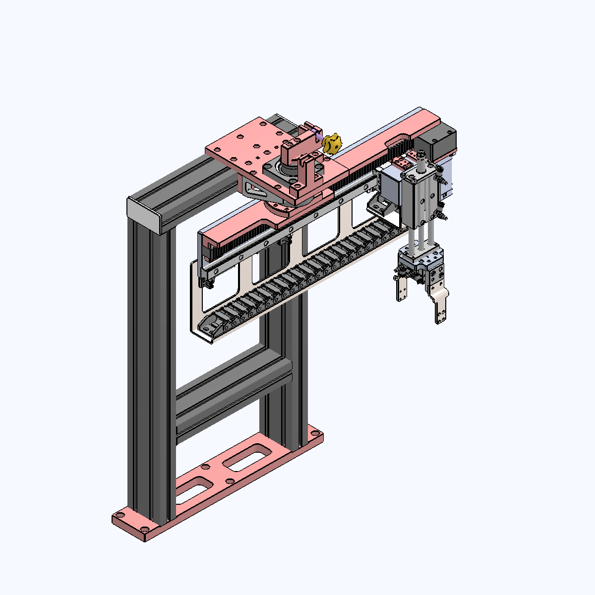 角度可调齿轮抓手
