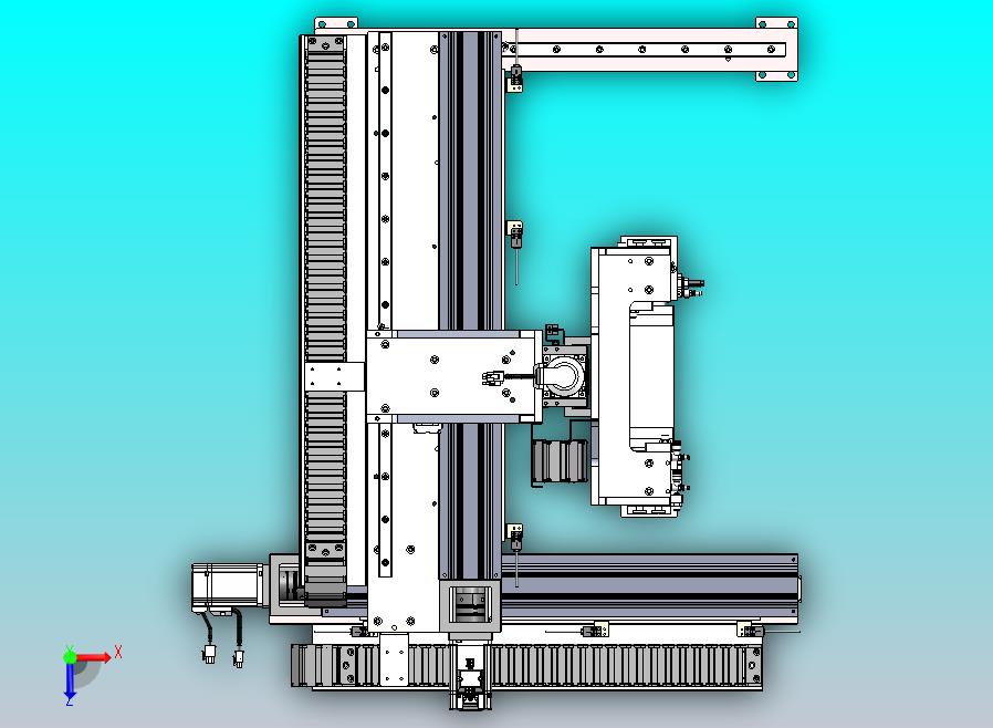 龙门架式三轴翻转搬运