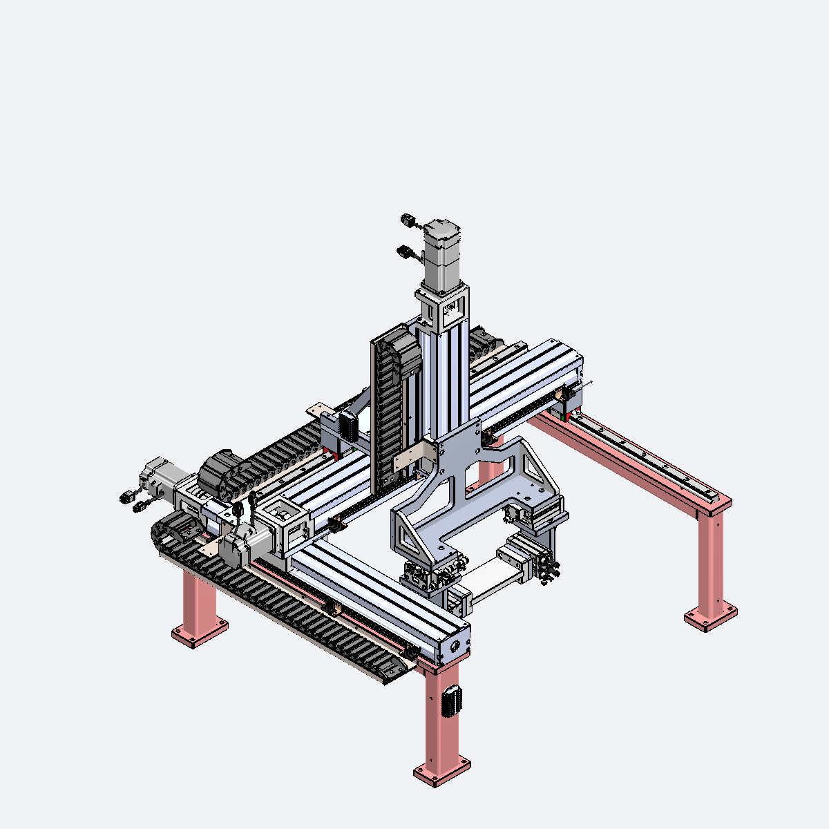 龙门架式三轴翻转搬运